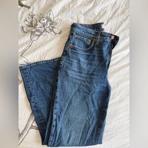 Madewell Women's Flare & Wide Leg Jeans - Blue